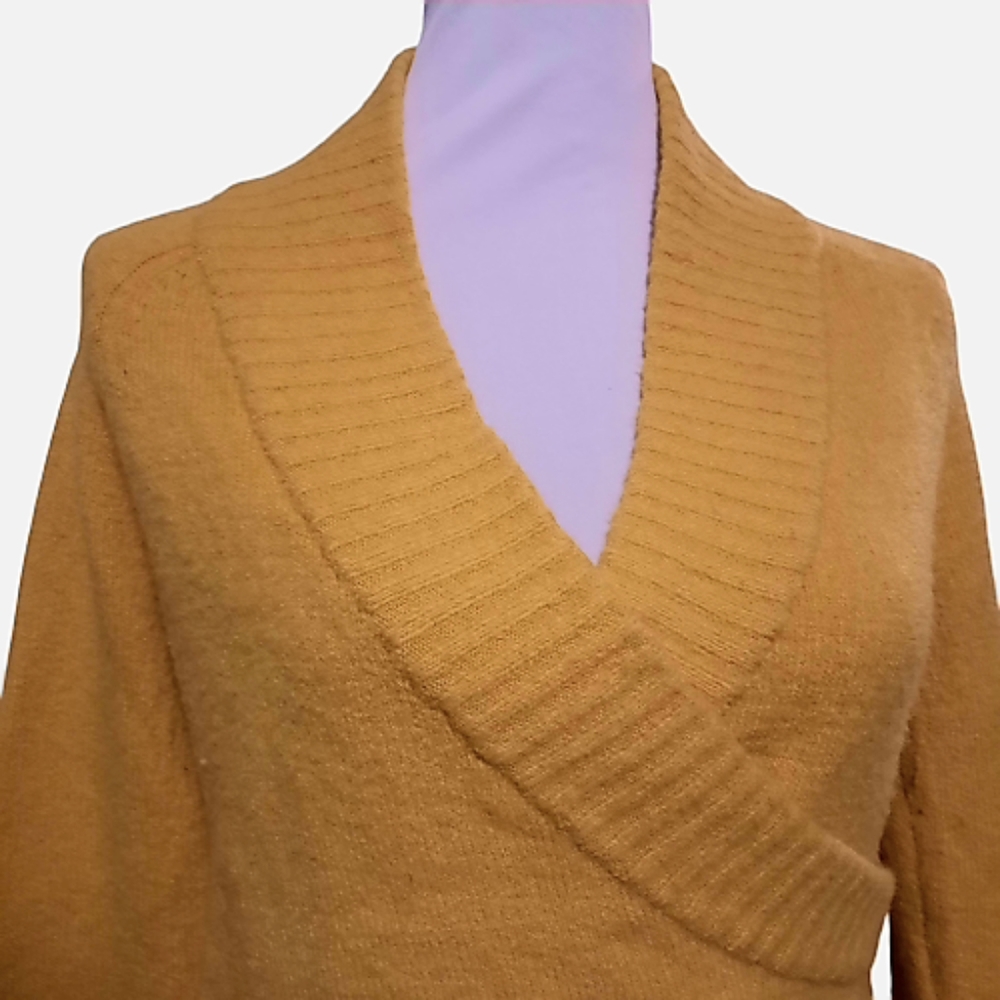Anthropologie faux wrap sweater Size xs